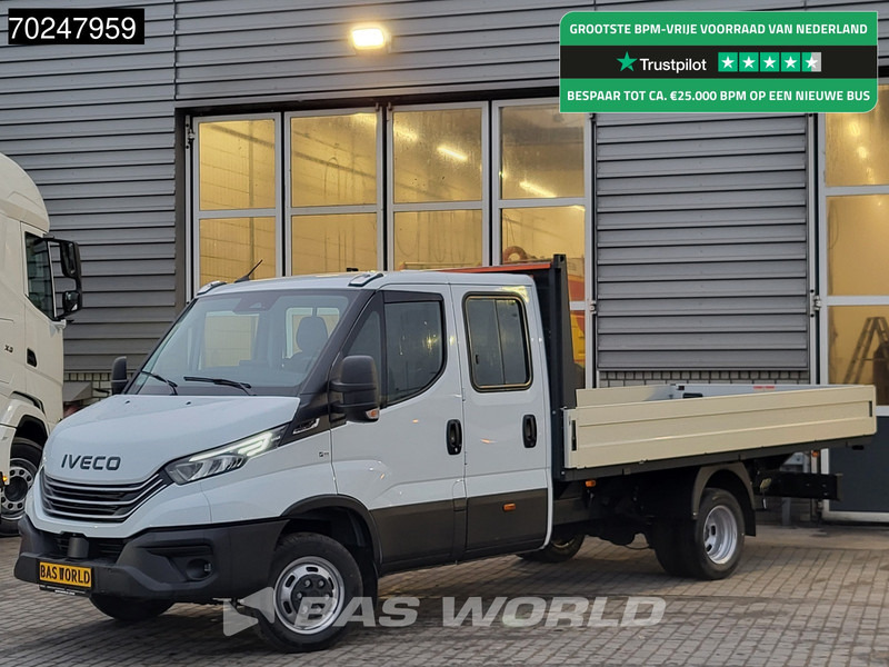 Iveco Daily 35C18 3.0 180PK Nwe model 2025 Dubbel Cabine Open laadbak Navi ACC LED 3,5T Trekvermogen Pritsche Pickup 3m3 Airco Dubbel cabine - Furgoneta caja abierta: foto 1 Iveco Daily 35C18 3.0 180PK Nwe model 2025 Dubbel Cabine Open laadbak Navi ACC LED 3,5T Trekvermogen Pritsche Pickup 3m3 Airco Dubbel cabine - Furgoneta caja abierta: foto 1