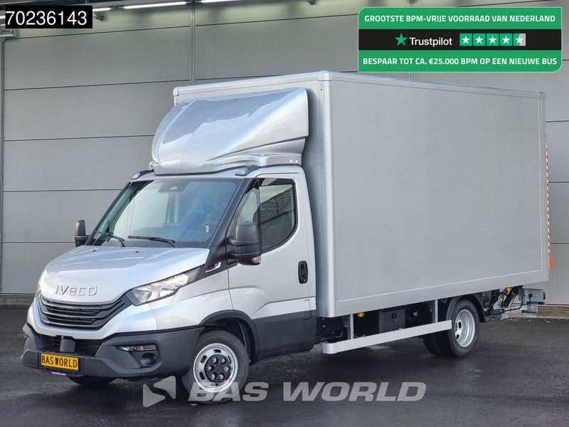 Iveco Daily 35C18 3.0L 2025 MODEL Automaat Laadklep ACC Navi Airco Zijdeur Bakwagen Meubelbak Koffer 21m3 Airco - Furgoneta caja cerrada: foto 1 Iveco Daily 35C18 3.0L 2025 MODEL Automaat Laadklep ACC Navi Airco Zijdeur Bakwagen Meubelbak Koffer 21m3 Airco - Furgoneta caja cerrada: foto 1