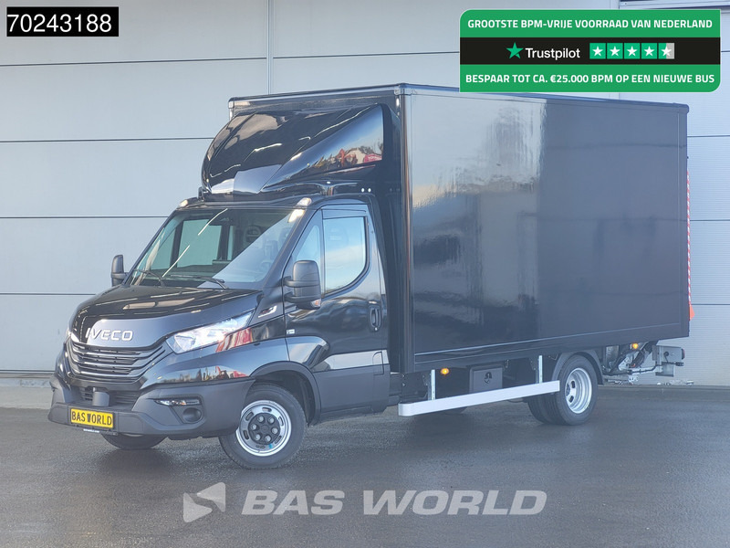Iveco Daily 35C18 Automaat Dhollandia 1000kg Laadklep ACC Navi Airco Zijdeur Bakwagen Meubelbak Koffer Airco - Furgoneta caja cerrada: foto 1 Iveco Daily 35C18 Automaat Dhollandia 1000kg Laadklep ACC Navi Airco Zijdeur Bakwagen Meubelbak Koffer Airco - Furgoneta caja cerrada: foto 1