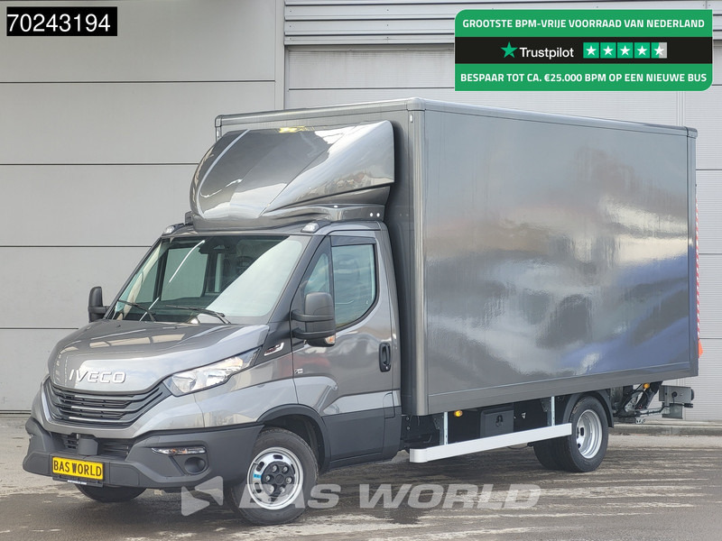 Iveco Daily 35C18 Automaat Dhollandia 1000kg Laadklep ACC Navi Airco Zijdeur Bakwagen Meubelbak Koffer m3 Airco - Furgoneta caja cerrada: foto 1 Iveco Daily 35C18 Automaat Dhollandia 1000kg Laadklep ACC Navi Airco Zijdeur Bakwagen Meubelbak Koffer m3 Airco - Furgoneta caja cerrada: foto 1