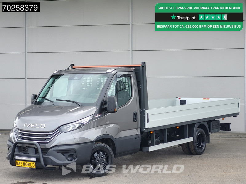 Iveco Daily 35C21 3.0L Black Edition Automaat 210PK 2025-Model Open laadbak Dubbellucht CarPlay ACC LED 3,5T Trekvermogen Euro6 Pritsche Pic - Furgoneta caja abierta: foto 1 Iveco Daily 35C21 3.0L Black Edition Automaat 210PK 2025-Model Open laadbak Dubbellucht CarPlay ACC LED 3,5T Trekvermogen Euro6 Pritsche Pic - Furgoneta caja abierta: foto 1