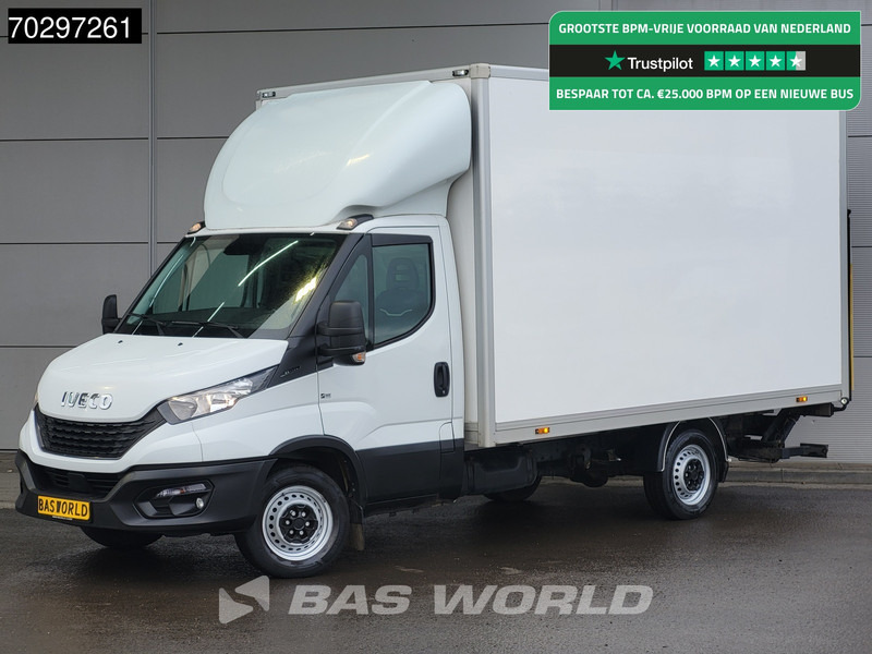 Iveco Daily 35S14 Laadklep Zijdeur Bakwagen Airco Cruise Standkachel Euro6 Meubelbak Koffer Airco Cruise control - Furgoneta caja cerrada: foto 1 Iveco Daily 35S14 Laadklep Zijdeur Bakwagen Airco Cruise Standkachel Euro6 Meubelbak Koffer Airco Cruise control - Furgoneta caja cerrada: foto 1