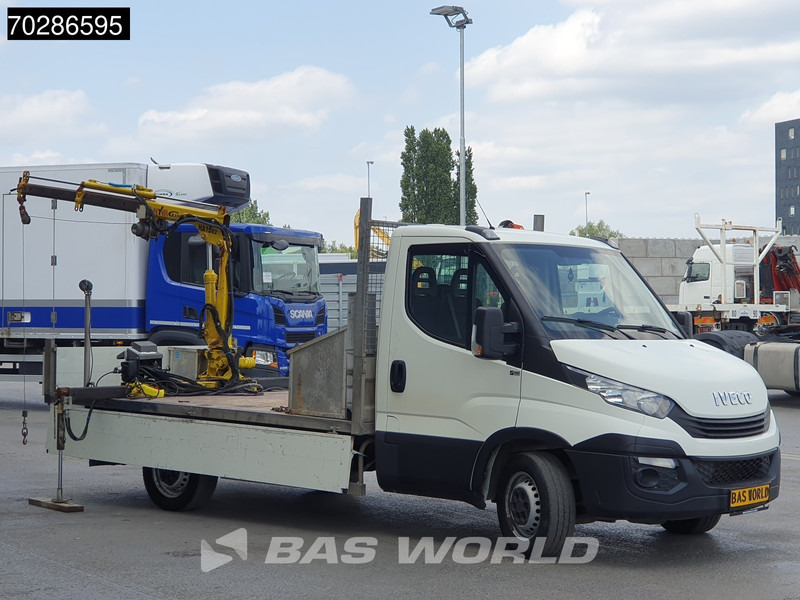 Iveco Daily 35S14 Open Laadbak Kraanwagen Hyva HA15 Euro6 3,5t Trekhaak Crane Kranwagen Pritsche Pickup Open Box Trekhaak - Furgoneta caja abierta: foto 2 Iveco Daily 35S14 Open Laadbak Kraanwagen Hyva HA15 Euro6 3,5t Trekhaak Crane Kranwagen Pritsche Pickup Open Box Trekhaak - Furgoneta caja abierta: foto 2