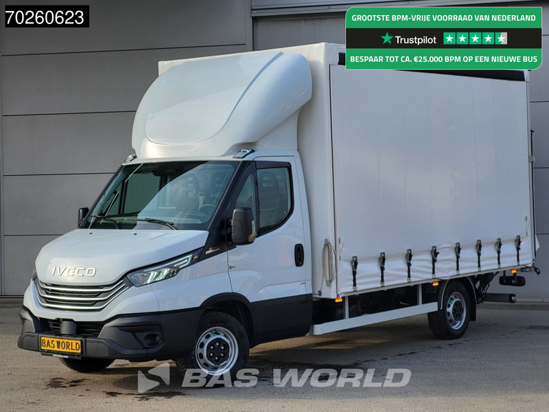 Iveco Daily 35S21 210PK Automaat Schuifzeilen met Laadklep ACC LED Bakwagen Schuifzeil Zeilen Koffer Meubelbak 22m3 Airco - Furgoneta con lona: foto 1 Iveco Daily 35S21 210PK Automaat Schuifzeilen met Laadklep ACC LED Bakwagen Schuifzeil Zeilen Koffer Meubelbak 22m3 Airco - Furgoneta con lona: foto 1
