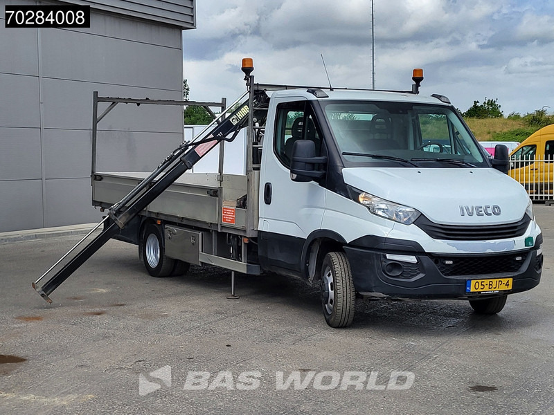Iveco Daily 50C15 3.0L Euro6 Kraanwagen HIAB 013T PTO 3,5t Trekhaak Airco Cruise Kraan Crane Kranwagen Pickup Pritsche Airco Trekhaak Cruise - Furgoneta caja abierta: foto 1 Iveco Daily 50C15 3.0L Euro6 Kraanwagen HIAB 013T PTO 3,5t Trekhaak Airco Cruise Kraan Crane Kranwagen Pickup Pritsche Airco Trekhaak Cruise - Furgoneta caja abierta: foto 1