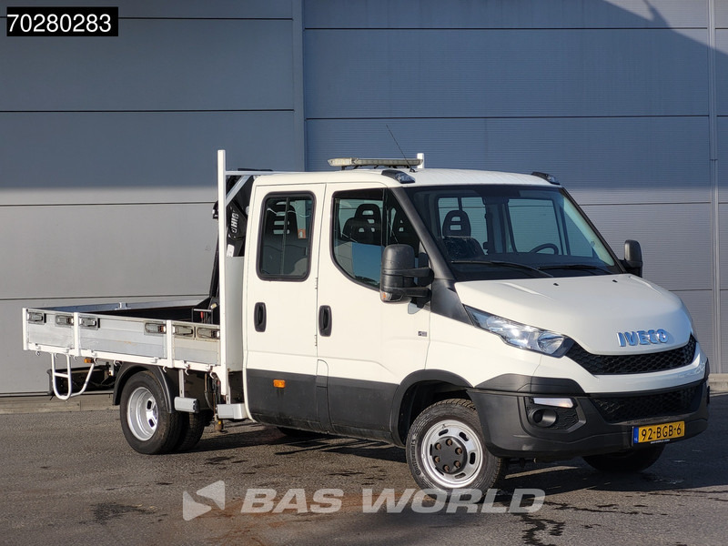 Iveco Daily 50C17 3,0L Automaat 170PK HIAB 017T-2 DC Open laadbak Dubbellucht Airco Euro6 Pickup Crane Kraanwagen Kranwagen Pritsche Airco D - Furgoneta caja abierta: foto 5 Iveco Daily 50C17 3,0L Automaat 170PK HIAB 017T-2 DC Open laadbak Dubbellucht Airco Euro6 Pickup Crane Kraanwagen Kranwagen Pritsche Airco D - Furgoneta caja abierta: foto 5