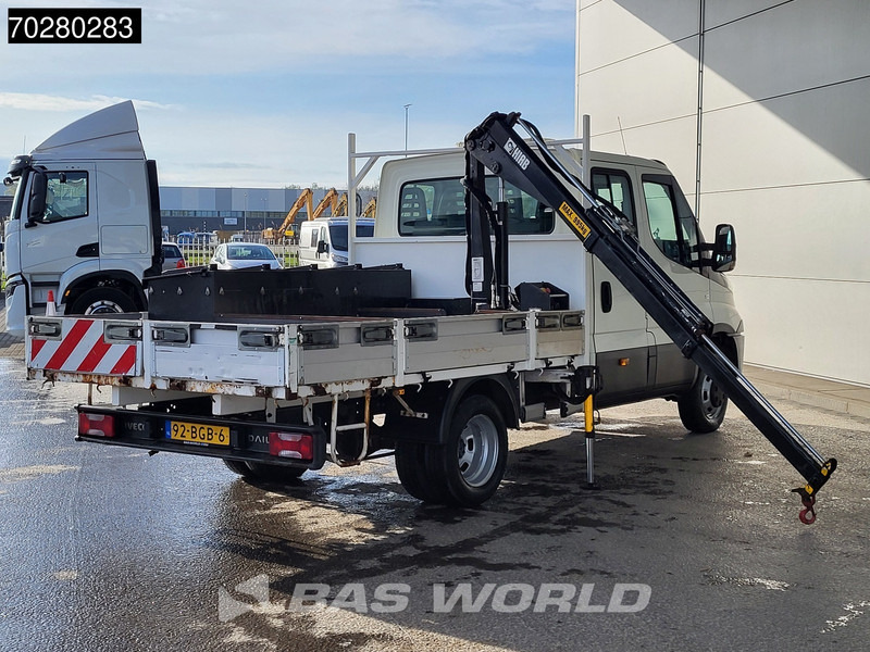 Iveco Daily 50C17 3,0L Automaat HIAB 017T-2 DC Open laadbak Kraan Dubbellucht Airco Euro6 Pickup Crane Kraanwagen Pritsche Airco Dubbel cabi - Furgoneta caja abierta: foto 2 Iveco Daily 50C17 3,0L Automaat HIAB 017T-2 DC Open laadbak Kraan Dubbellucht Airco Euro6 Pickup Crane Kraanwagen Pritsche Airco Dubbel cabi - Furgoneta caja abierta: foto 2