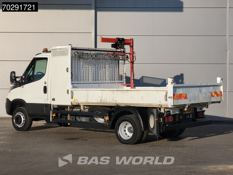 Furgoneta caja abierta Iveco Daily 70C18 3.0L Open Laadbak 500KG Kraan Kraanwagen Open Laadbak 3,5t Trekhaak Airco Cruise Euro6 Kraan Crane Kranwagen Pritsche Pick: foto 9