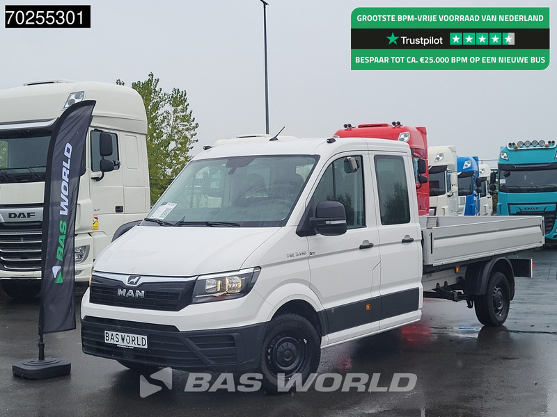 MAN TGE 3.140 Automatik Pritsche AHK Doppel Kabine Klima Tempomat Pickup Airco Trekhaak Cruise control - Furgoneta caja abierta: foto 1 MAN TGE 3.140 Automatik Pritsche AHK Doppel Kabine Klima Tempomat Pickup Airco Trekhaak Cruise control - Furgoneta caja abierta: foto 1