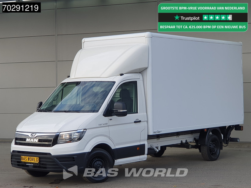 MAN TGE 3.140 Laadklep Automaat Bakwagen Airco Cruise Camera Euro6 Meubelbak Koffer 20m3 Airco Cruise control - Furgoneta caja cerrada: foto 1 MAN TGE 3.140 Laadklep Automaat Bakwagen Airco Cruise Camera Euro6 Meubelbak Koffer 20m3 Airco Cruise control - Furgoneta caja cerrada: foto 1