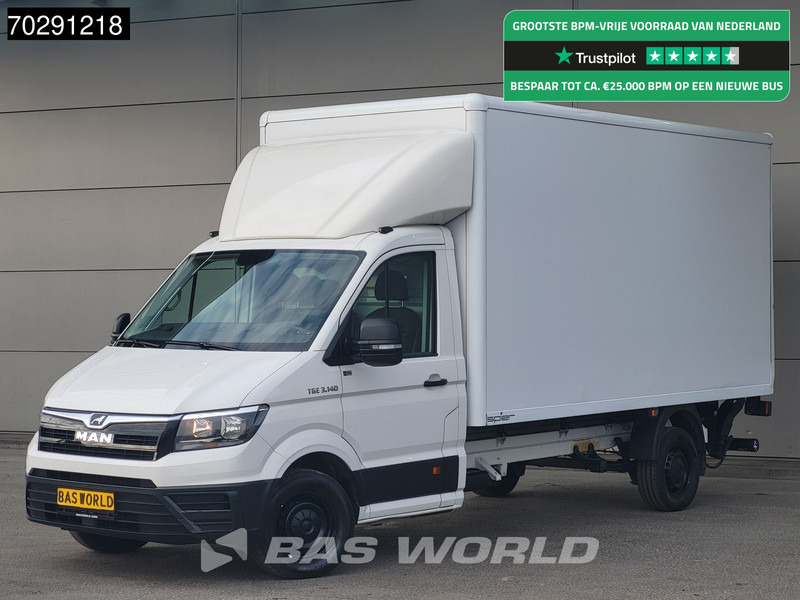MAN TGE 3.140 Laadklep Automaat Bakwagen Airco Cruise Camera Euro6 Meubelbak Koffer 20m3 Airco Cruise control - Furgoneta caja cerrada: foto 1 MAN TGE 3.140 Laadklep Automaat Bakwagen Airco Cruise Camera Euro6 Meubelbak Koffer 20m3 Airco Cruise control - Furgoneta caja cerrada: foto 1