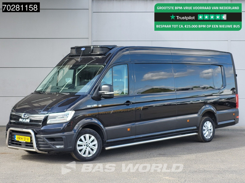 MAN TGE 3.180 Koelwagen Bi-Temp Vriezer Automaat Carrier Pulsor 400mt 230V stekker Trekhaak ACC LED Navi Airco Camera Parkeersensoren Koel Koe - Furgoneta frigorifica: foto 1 MAN TGE 3.180 Koelwagen Bi-Temp Vriezer Automaat Carrier Pulsor 400mt 230V stekker Trekhaak ACC LED Navi Airco Camera Parkeersensoren Koel Koe - Furgoneta frigorifica: foto 1