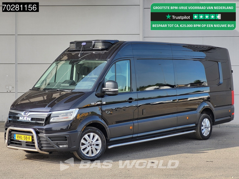 MAN TGE 3.180 Koelwagen Bi-Temp Vriezer Automaat Carrier Pulsor 400mt 230V stekker Trekhaak ACC LED Navi Airco Camera Parkeersensoren Koel Koe - Furgoneta frigorifica: foto 1 MAN TGE 3.180 Koelwagen Bi-Temp Vriezer Automaat Carrier Pulsor 400mt 230V stekker Trekhaak ACC LED Navi Airco Camera Parkeersensoren Koel Koe - Furgoneta frigorifica: foto 1