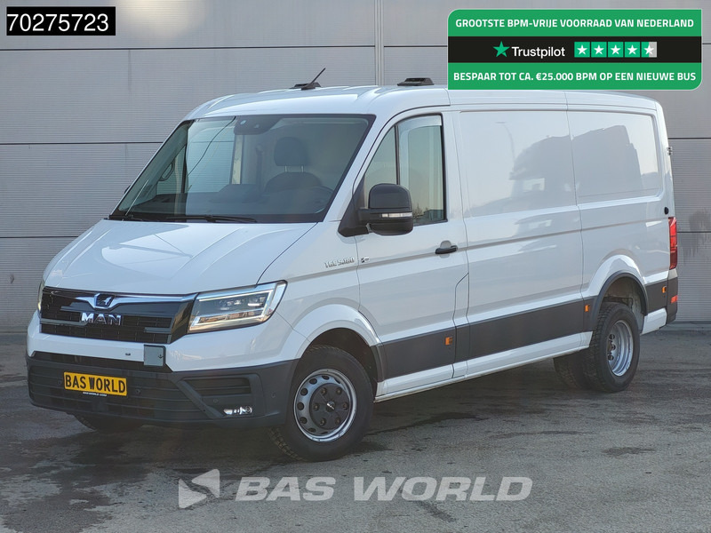 MAN TGE 5.180 Automaat L3H2 180PK Dubbellucht 3t Trekgewicht Navi Camera Parkeersensoren Airco Cruise L2H1 Airco Cruise control - Furgón: foto 1 MAN TGE 5.180 Automaat L3H2 180PK Dubbellucht 3t Trekgewicht Navi Camera Parkeersensoren Airco Cruise L2H1 Airco Cruise control - Furgón: foto 1