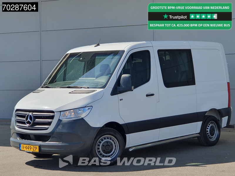 Furgoneta pequeña Mercedes-Benz Sprinter 211 CDI Dubbel Cabine Automaat Trekhaak Navi Airco Camera MBUX Euro6 DC Doka Mixto 8m3 Airco Trekhaak: foto 1