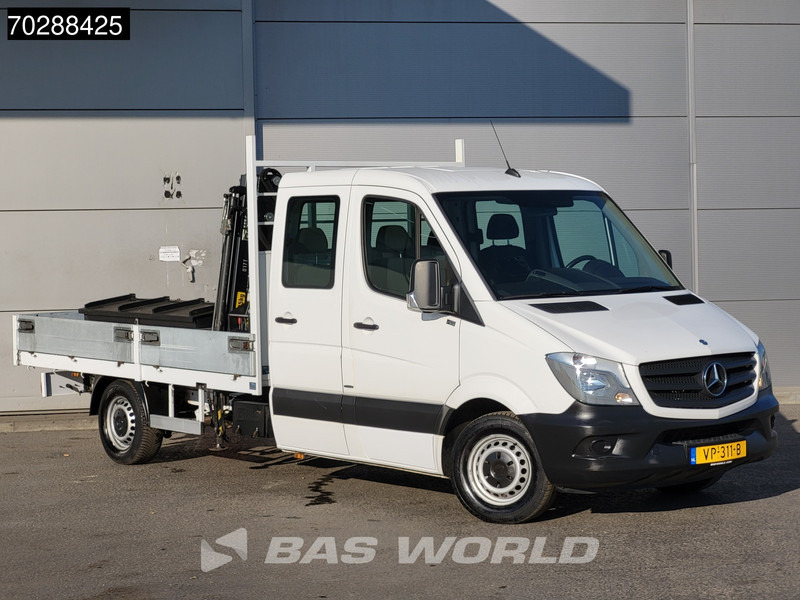 Mercedes-Benz Sprinter 310 CDI Euro6 Automaat Open laadbak Kraanwagen HIAB 017T-2 Navi Airco Euro6 Kraan Crane Kranwagen Pickup Pritsche Airco - Furgoneta caja abierta: foto 3 Mercedes-Benz Sprinter 310 CDI Euro6 Automaat Open laadbak Kraanwagen HIAB 017T-2 Navi Airco Euro6 Kraan Crane Kranwagen Pickup Pritsche Airco - Furgoneta caja abierta: foto 3