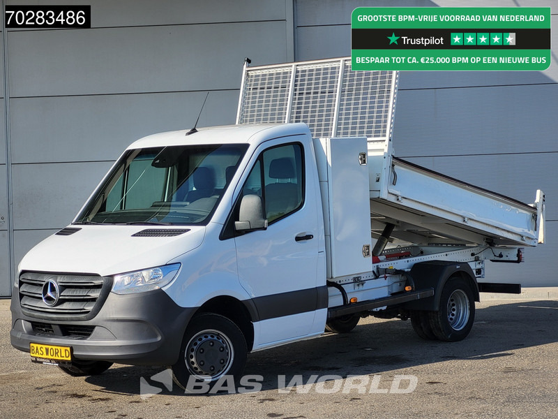Mercedes-Benz Sprinter 514 CDI Kipper met Kist Dubbellucht 3,5t Trekhaak Airco Euro6 Kieper Tipper Benne 2m3 Airco Trekhaak - Furgoneta basculante: foto 1 Mercedes-Benz Sprinter 514 CDI Kipper met Kist Dubbellucht 3,5t Trekhaak Airco Euro6 Kieper Tipper Benne 2m3 Airco Trekhaak - Furgoneta basculante: foto 1