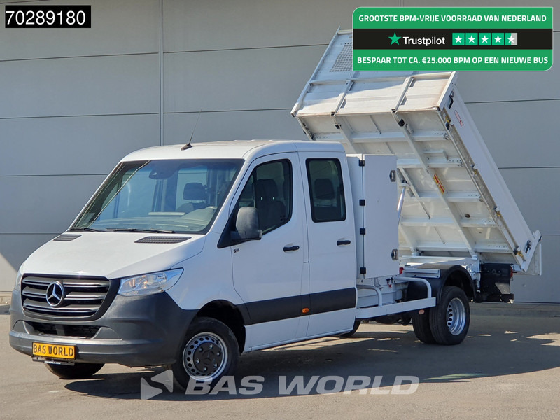 Mercedes-Benz Sprinter 514 CDI Open Laadbak met Kist Dubbel Cabine Dubbellucht 3,5t Trekhaak Airco Cruise Euro6 Pritsche Pickup Open Box 2m3 Airco Trek - Furgoneta caja abierta: foto 1 Mercedes-Benz Sprinter 514 CDI Open Laadbak met Kist Dubbel Cabine Dubbellucht 3,5t Trekhaak Airco Cruise Euro6 Pritsche Pickup Open Box 2m3 Airco Trek - Furgoneta caja abierta: foto 1