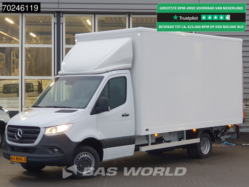 Mercedes-Benz Sprinter 515 CDI Automaat 1000kg Laadklep Dubbellucht Bakwagen MBUX Airco Cruise MBUX Koffer Meubelbak 21m3 Airco Cruise control - Furgoneta caja cerrada: foto 1 Mercedes-Benz Sprinter 515 CDI Automaat 1000kg Laadklep Dubbellucht Bakwagen MBUX Airco Cruise MBUX Koffer Meubelbak 21m3 Airco Cruise control - Furgoneta caja cerrada: foto 1
