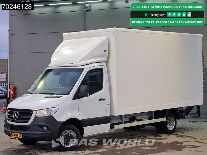 Mercedes-Benz Sprinter 515 CDI Automaat 1000kg Laadklep Zijdeur Dubbellucht Bakwagen MBUX Airco Cruise MBUX Koffer Meubelbak 21m3 Airco Cruise control - Furgoneta caja cerrada: foto 1 Mercedes-Benz Sprinter 515 CDI Automaat 1000kg Laadklep Zijdeur Dubbellucht Bakwagen MBUX Airco Cruise MBUX Koffer Meubelbak 21m3 Airco Cruise control - Furgoneta caja cerrada: foto 1