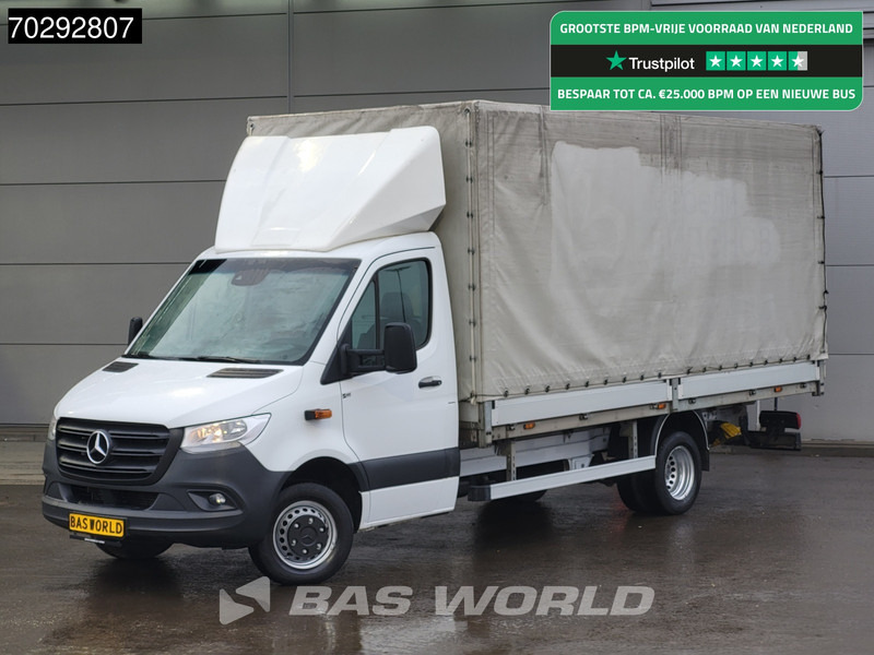 Mercedes-Benz Sprinter 519 CDI 3.0L V6 Automaat 484cm Dubbellucht Huif Bakwagen 190PK Airco Cruise Euro6 Meubelbak Koffer Airco Cruise control - Furgoneta con lona: foto 1 Mercedes-Benz Sprinter 519 CDI 3.0L V6 Automaat 484cm Dubbellucht Huif Bakwagen 190PK Airco Cruise Euro6 Meubelbak Koffer Airco Cruise control - Furgoneta con lona: foto 1