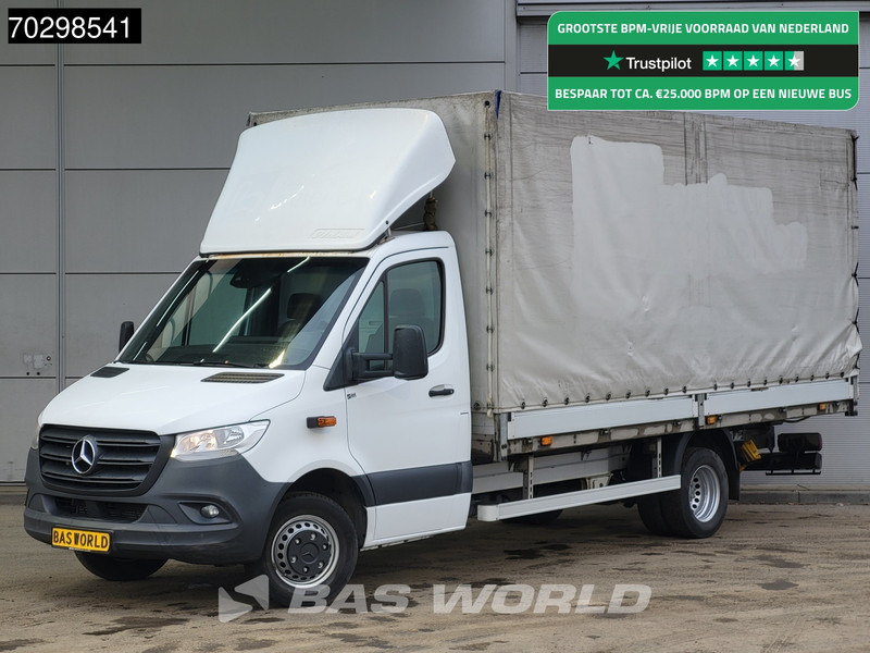 Mercedes-Benz Sprinter 519 CDI 3.0L V6 Automaat 484cm Dubbellucht Huif Bakwagen 190PK Airco Cruise Euro6 Meubelbak Koffer Airco - Furgoneta con lona: foto 1 Mercedes-Benz Sprinter 519 CDI 3.0L V6 Automaat 484cm Dubbellucht Huif Bakwagen 190PK Airco Cruise Euro6 Meubelbak Koffer Airco - Furgoneta con lona: foto 1