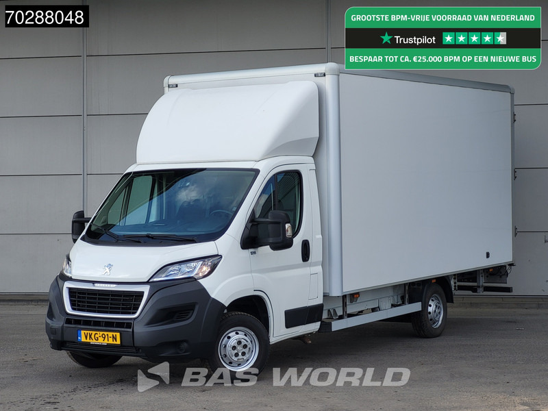 Peugeot Boxer 165PK Bakwagen Achterdeuren Navi Airco Cruise Camera Lat om Lat Euro6 Meubelbak Koffer 23m3 Cruise control - Furgoneta caja cerrada: foto 1 Peugeot Boxer 165PK Bakwagen Achterdeuren Navi Airco Cruise Camera Lat om Lat Euro6 Meubelbak Koffer 23m3 Cruise control - Furgoneta caja cerrada: foto 1