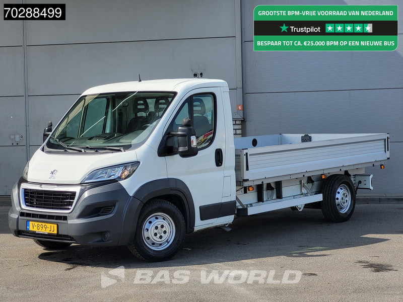 Peugeot Boxer 165PK Open Laadbak Luchtvering Trekhaak Navi Airco Euro6 Pritsche Pickup Open Box Airco Trekhaak - Furgoneta caja abierta: foto 1 Peugeot Boxer 165PK Open Laadbak Luchtvering Trekhaak Navi Airco Euro6 Pritsche Pickup Open Box Airco Trekhaak - Furgoneta caja abierta: foto 1
