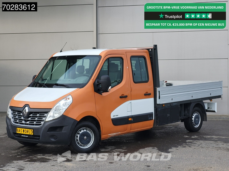 Renault Master 125PK Open Laadbak Dubbel Cabine Navi Pritsche Pickup Open Box - Furgoneta caja abierta: foto 1 Renault Master 125PK Open Laadbak Dubbel Cabine Navi Pritsche Pickup Open Box - Furgoneta caja abierta: foto 1