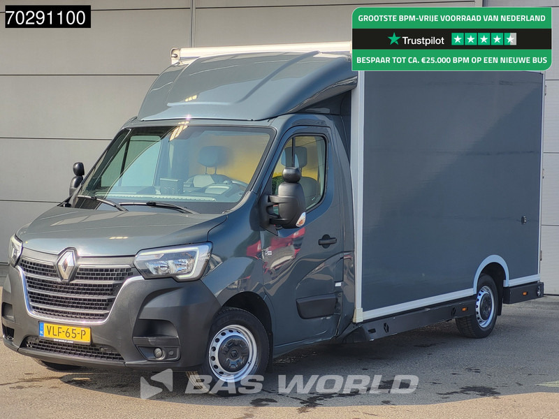 Renault Master 150PK Bakwagen Airco Cruise Luchtvering Meubelbak Plancher Verkoopwagen Foodtruck Paardenwagen 18m3 Airco Cruise control - Furgoneta caja cerrada: foto 1 Renault Master 150PK Bakwagen Airco Cruise Luchtvering Meubelbak Plancher Verkoopwagen Foodtruck Paardenwagen 18m3 Airco Cruise control - Furgoneta caja cerrada: foto 1