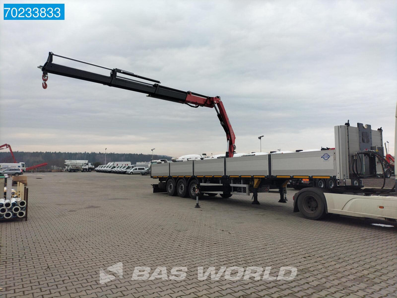 Bodex KIS3B 3 axles NEW! Fassi F235A.0.23 - Semirremolque plataforma/ Caja abierta: foto 3 Bodex KIS3B 3 axles NEW! Fassi F235A.0.23 - Semirremolque plataforma/ Caja abierta: foto 3