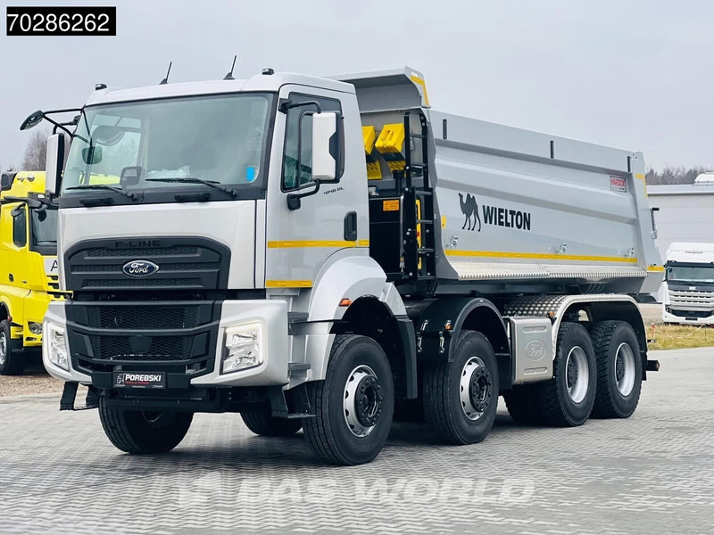 Ford F-Line 4145 8X4 NEW! 18m3 Wielton Tipper Steelsuspension Automatic Navi Euro 6 - Camión volquete: foto 5 Ford F-Line 4145 8X4 NEW! 18m3 Wielton Tipper Steelsuspension Automatic Navi Euro 6 - Camión volquete: foto 5