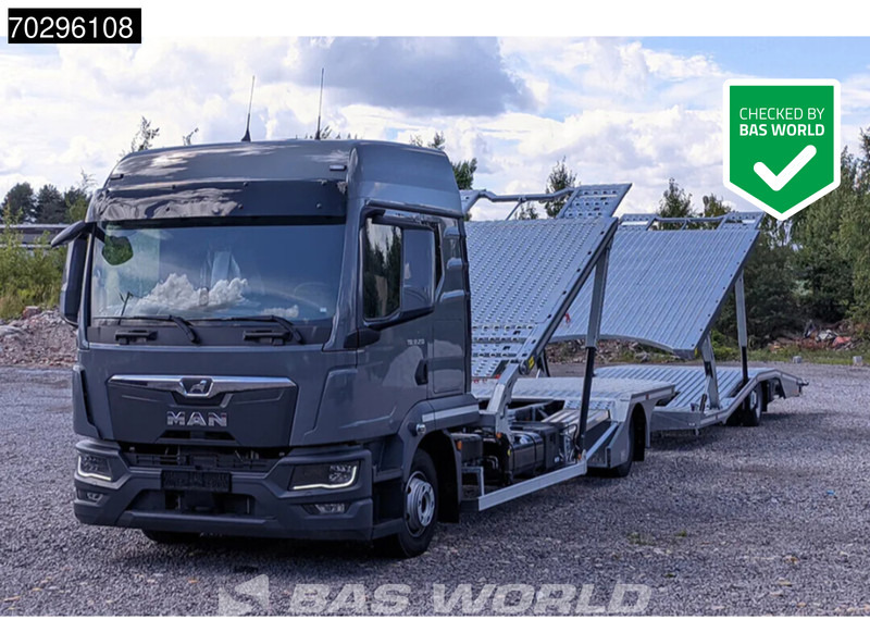MAN TGL 12.250 TGL 4X2 NEW! Modulo car transporter combi 5 spots Winch Euro 6 - Camión portavehículos: foto 1 MAN TGL 12.250 TGL 4X2 NEW! Modulo car transporter combi 5 spots Winch Euro 6 - Camión portavehículos: foto 1