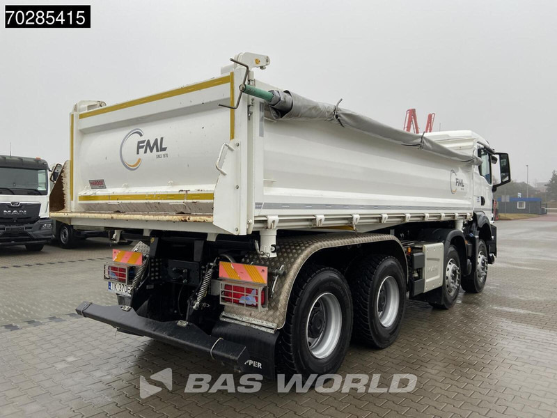 MAN TGS 35.440 TGS 8X4 14m2 3-Way kipper Hardox Big-Axle Steel-suspension Euro 6 - Camión volquete: foto 5 MAN TGS 35.440 TGS 8X4 14m2 3-Way kipper Hardox Big-Axle Steel-suspension Euro 6 - Camión volquete: foto 5