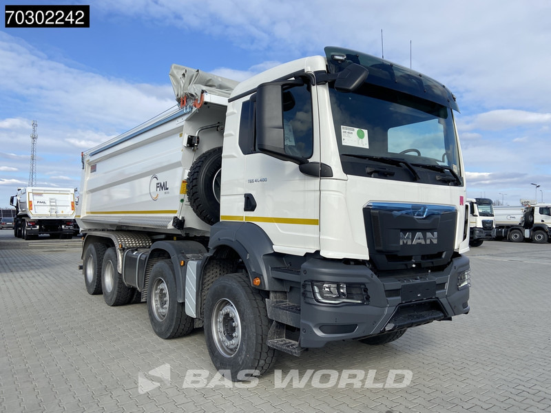 MAN TGS 41.400 8X4 20m3 KH Kipper Tarpaulin Automatic Big-Axle EURO 2 - Camión volquete: foto 3 MAN TGS 41.400 8X4 20m3 KH Kipper Tarpaulin Automatic Big-Axle EURO 2 - Camión volquete: foto 3