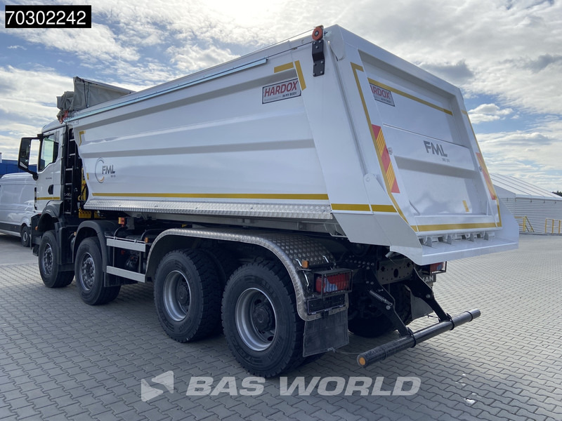 MAN TGS 41.400 8X4 20m3 KH Kipper Tarpaulin Automatic Big-Axle EURO 2 - Camión volquete: foto 2 MAN TGS 41.400 8X4 20m3 KH Kipper Tarpaulin Automatic Big-Axle EURO 2 - Camión volquete: foto 2