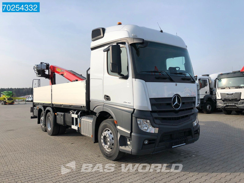 Mercedes-Benz Actros 2646 6X2 Palfinger PK 20.501 L Kran Crane Automatic Euro 6 - Camión caja abierta, Camión grúa: foto 3 Mercedes-Benz Actros 2646 6X2 Palfinger PK 20.501 L Kran Crane Automatic Euro 6 - Camión caja abierta, Camión grúa: foto 3
