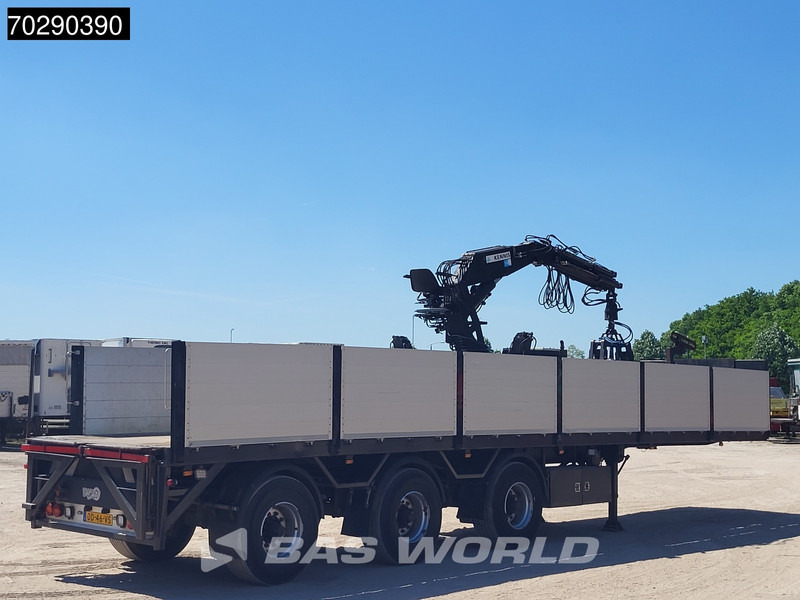 Pacton TPD347 TUV 02/26 2x Steering Axle Crane 16R - Semirremolque plataforma/ Caja abierta: foto 5 Pacton TPD347 TUV 02/26 2x Steering Axle Crane 16R - Semirremolque plataforma/ Caja abierta: foto 5