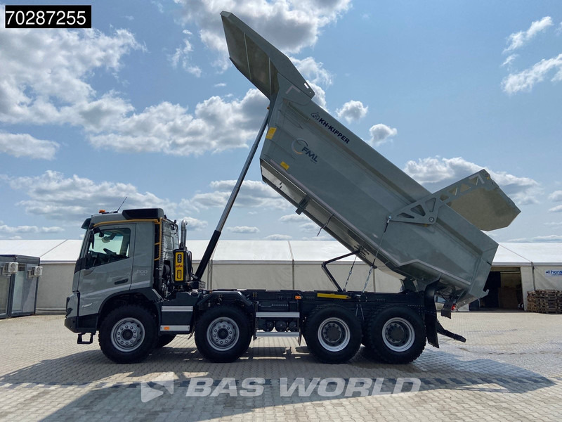 Camión volquete nuevo Volvo FMX 500 FMX 8X4 23m3 KH-Kipper Rock Bull VEB+ Steelsuspension Euro 6: foto 6