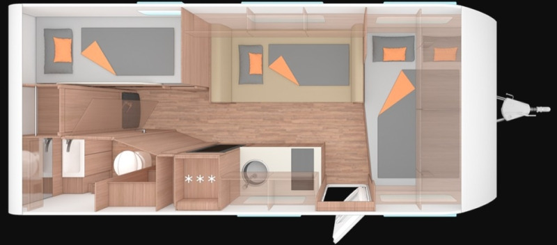 Weinsberg Caracito 500 QDK - Caravana: foto 1 Weinsberg Caracito 500 QDK - Caravana: foto 1