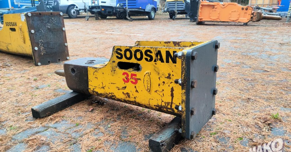 Młot hydrauliczny Soosan SQ35 230kg do koparki - Implemento para Maquinaria de construcción: foto 4 Młot hydrauliczny Soosan SQ35 230kg do koparki - Implemento para Maquinaria de construcción: foto 4