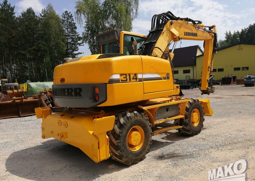 Liebherr A 314 Litronic - Excavadora de ruedas: foto 5 Liebherr A 314 Litronic - Excavadora de ruedas: foto 5
