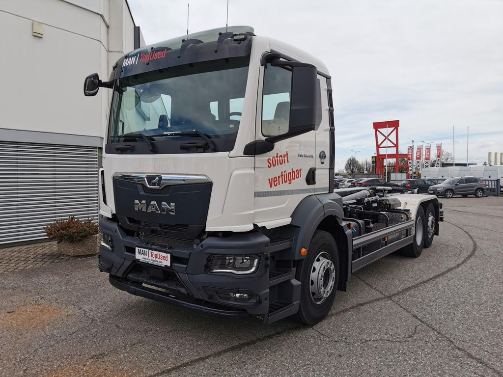MAN TGS 26.470 Abrollkipper MEILLER RS21.70 6x2/4 - Camión multibasculante: foto 1 MAN TGS 26.470 Abrollkipper MEILLER RS21.70 6x2/4 - Camión multibasculante: foto 1
