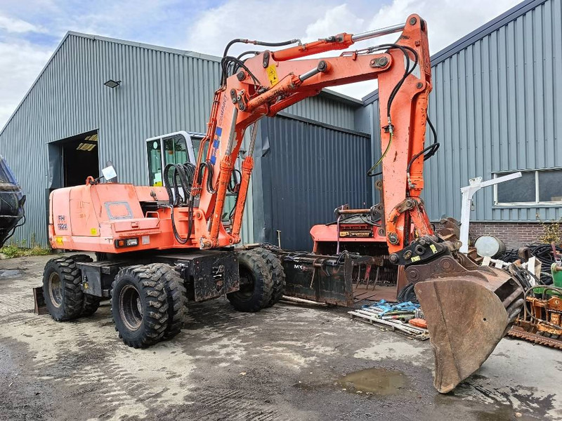 FIAT-HITACHI FH120W bandenkraan Wheel Excavator graafmachine - Excavadora de ruedas: foto 2 FIAT-HITACHI FH120W bandenkraan Wheel Excavator graafmachine - Excavadora de ruedas: foto 2