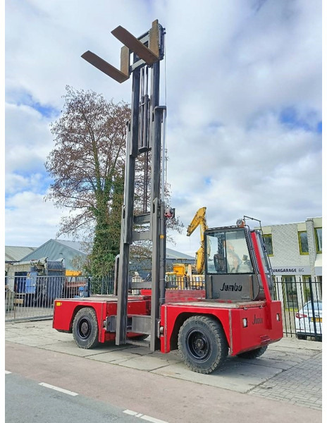 Jumbo J/SH 120/14/75 zijlader side forklift stapler 12 T - Carretilla de carga lateral: foto 3 Jumbo J/SH 120/14/75 zijlader side forklift stapler 12 T - Carretilla de carga lateral: foto 3