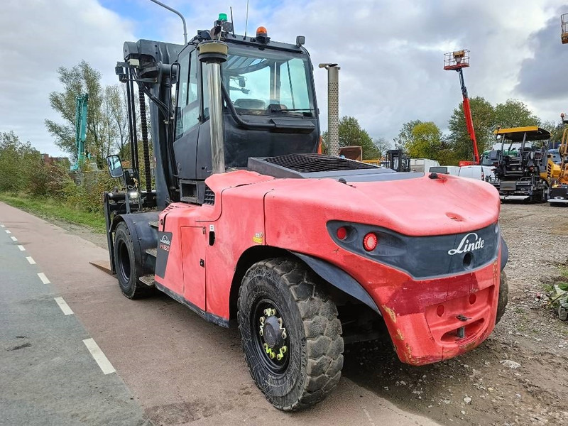 Carretilla elevadora diésel Linde H 160/1200 16 ton heftruck forklift stapler: foto 7