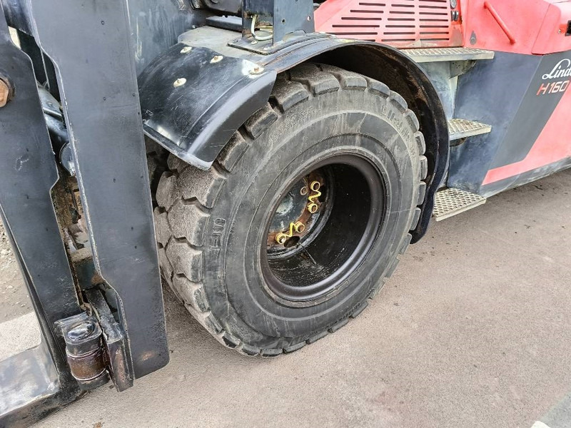 Carretilla elevadora diésel Linde H 160/1200 16 ton heftruck forklift stapler: foto 19