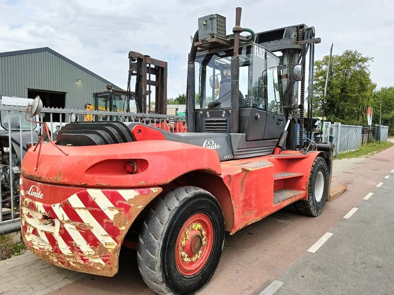 Linde H160 diesel 16T heftruck forklift stapler low mast - Carretilla elevadora diésel: foto 5 Linde H160 diesel 16T heftruck forklift stapler low mast - Carretilla elevadora diésel: foto 5