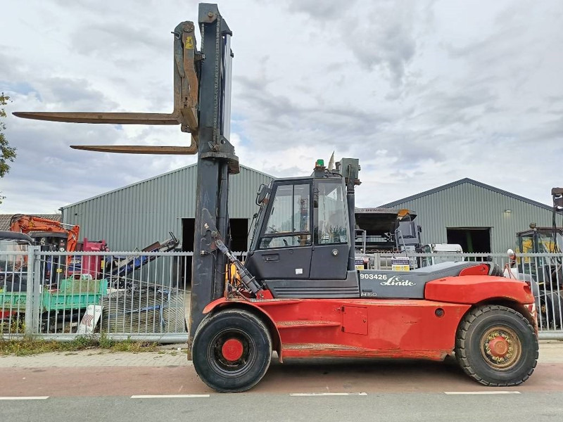 Linde H160 diesel 16T heftruck forklift stapler low mast - Carretilla elevadora diésel: foto 2 Linde H160 diesel 16T heftruck forklift stapler low mast - Carretilla elevadora diésel: foto 2