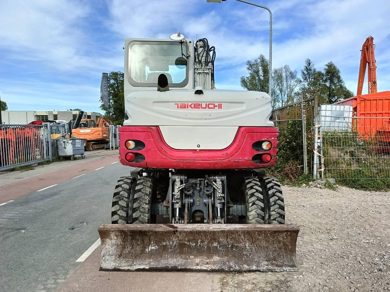 Excavadora de ruedas Takeuchi TB 295 W mobiele graafmachine mobile excavator: foto 5